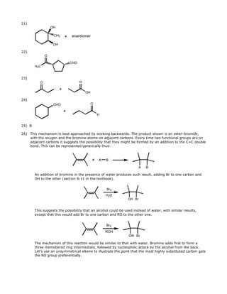 Ch Alkene Rxs Pdf