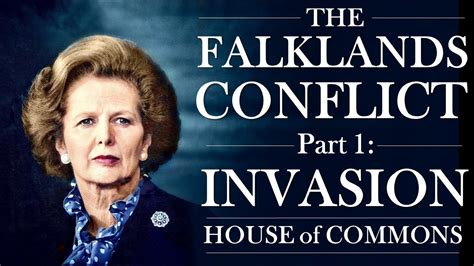 The Falklands War In Parliament Part Margaret Thatcher On The