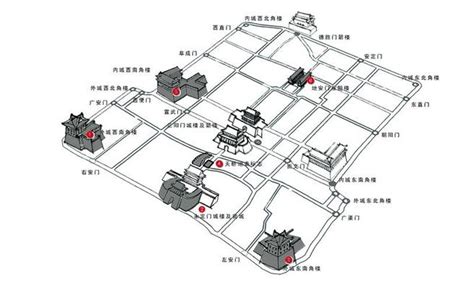 实测图再现北京中轴线原貌 北京城中轴线古建实测图集出版古建资讯 古建筑资料99古建网