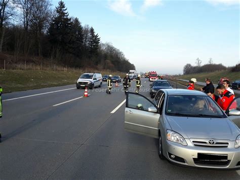 Auffahrunfälle im Berufsverkehr Feuerwehr Odelzhausen