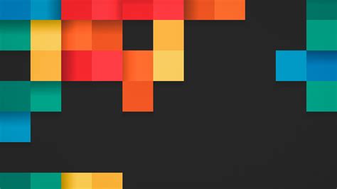 3840x2160 Resolution Square Colorful Pattern 4K Wallpaper - Wallpapers Den