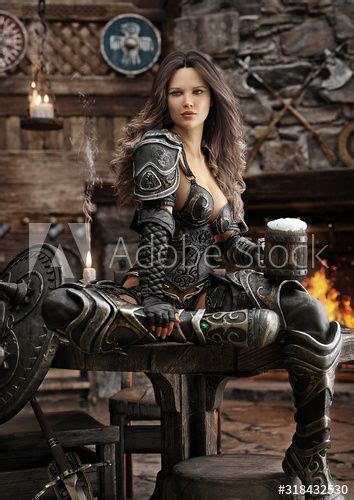 Beauty Portrait Female Portrait Female Art Fantasy Warrior Fantasy