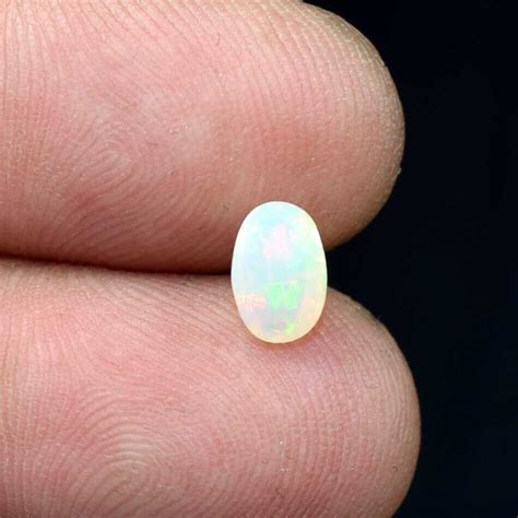 Fire Opal Cts Natural Fire Ethiopian Opal Oval Cabochon