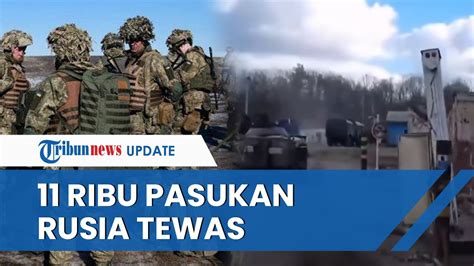 Konflik Makin Memanas 11 000 Tentara 290 Tank 46 Pesawat Rusia