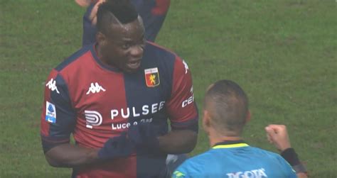 I Primi Minuti Di Balotelli Al Ritorno In Serie A Col Genoa Tocca