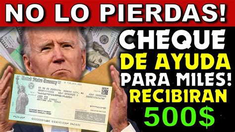 Llega En Pocos Dias Entregaran Cheque De Estimulo Estatal