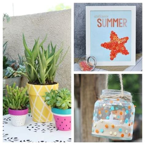 20 Fun Summer Crafts for Teens and Adults- A Cultivated Nest