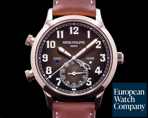 Patek Philippe 5524R 001 Calatrava 5524R Pilot Travel Time 18k Rose