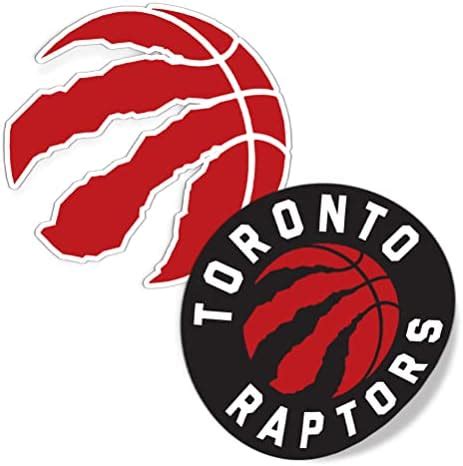 Toronto Raptors NBA Basketball Car Bumper Sticker Decal 5 X 4