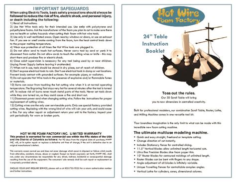 Hot Wire Tools And Accessories Info Hot Wire Foam Factory