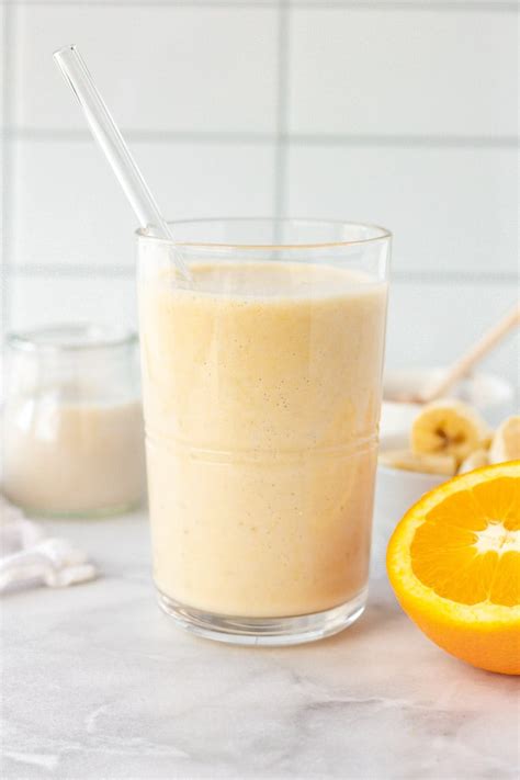 Healthy Orange Cream Smoothie Recipe | Besto Blog