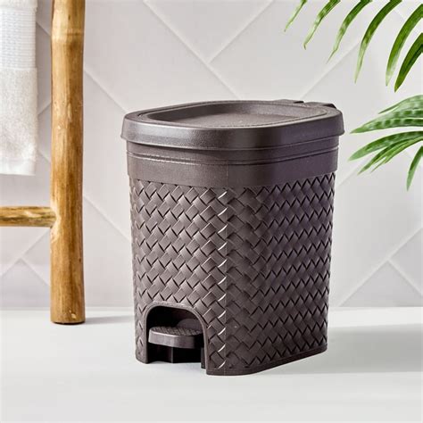 Buy Sedona Polypropylene Soft Close Pedal Waste Bin 7L From Home