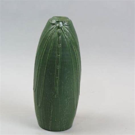 Ephraim Faience Pottery Vase By Kevin Hicks