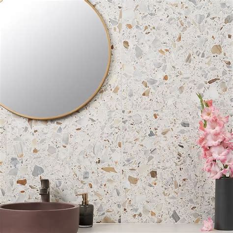 Terrazzo Italy Sacra Calacatta White 24x24 Honed Terrazzo Tile In 2024