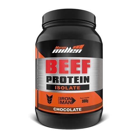 Beef Protein Isolate 900g New Millen Chocolate Netshoes