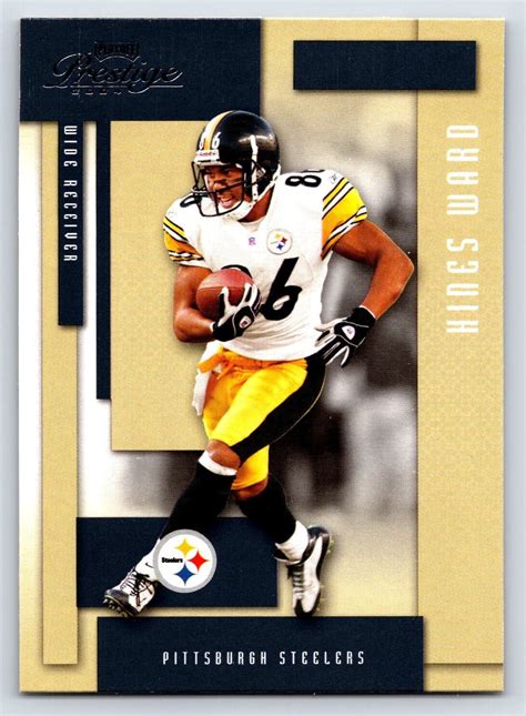 Playoff Prestige Hines Ward Pittsburgh Steelers Ebay