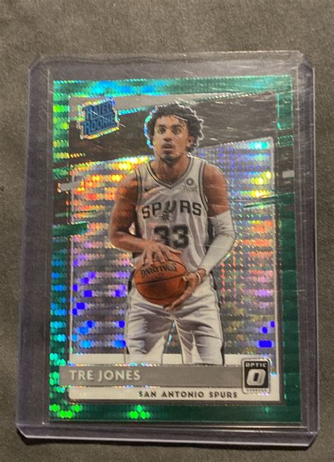 Panini Donruss Optic Rated Fanatics Green Pulsar Prizm Tre Jones