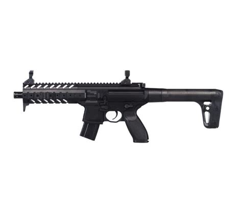 Sig Mpx Air Rifle Co2 Black Pellet 18plus Airsoft And Knife