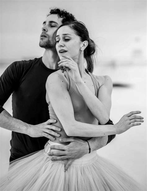 Marianela N Ez And Stephane Bullion In Swan Lake Rehearsal At Vienna