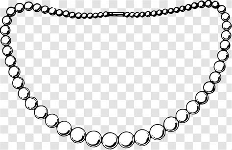 Pearl Necklace Jewellery Clip Art Pearls Transparent PNG