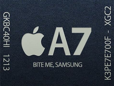 Apple Fires Samsung from A7 Chip Production [Korea Times]