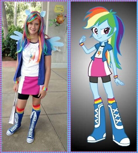 Equestria Girls Rainbow Dash Costume