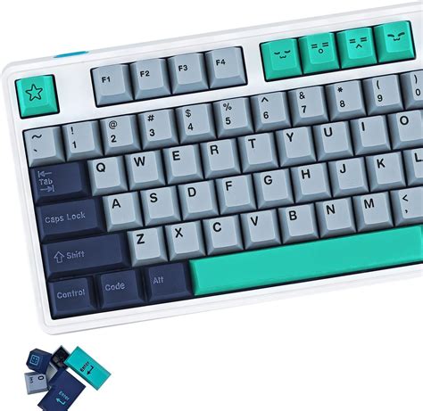 Amazon GEKUCAP Hammerhead Shark Keycaps Double Shot PBT Keycaps