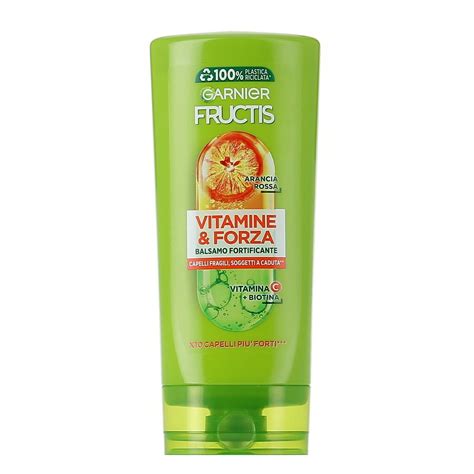 BALSAMO FRUCTIS FORTIFICANTE VITAMINE FORZA CAPELLI FRAGILI GARNIER