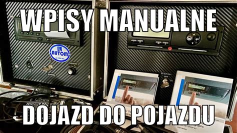 Wpis manualny z inną pracą wpis manualny i dojazd za granicę Jakie