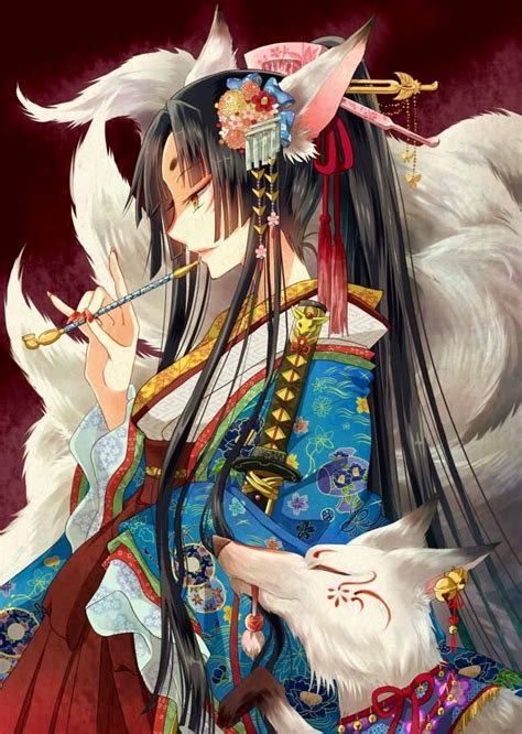 66 best images about Japanese mythology kitsune!! on Pinterest ...