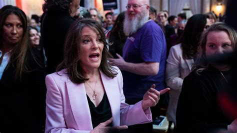 Marianne Williamson Suspends Her Long Shot Challenge Against Biden