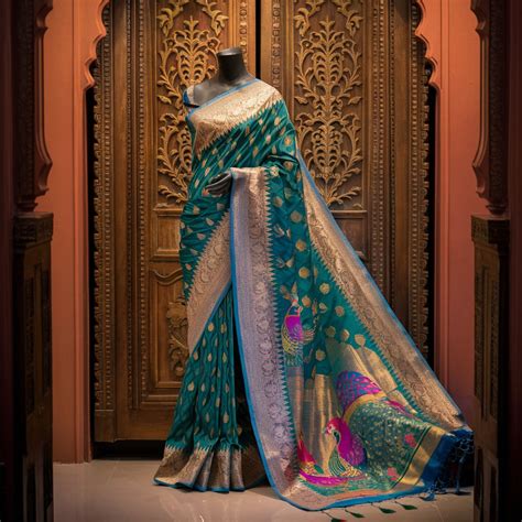 Elegant Nauvari Saree Collection Paithani Sarees