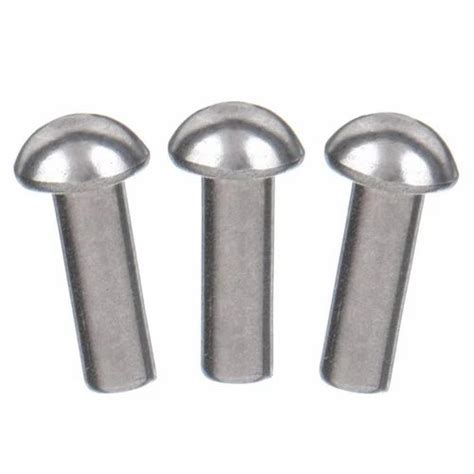 MILD STEEL Round Head Rivet at best price in Faridabad | ID: 27549196573