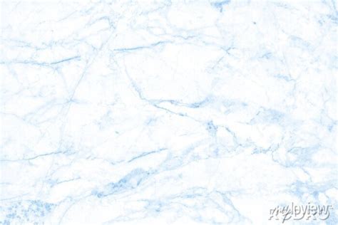 Blue Pastel Marble Texture Background With High Resolution In Wall