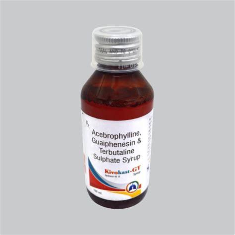 Acebrophylline Mg Guaiphenesin Mg Terbutaline Mg Syrup