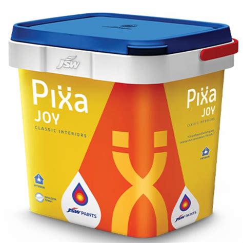 JSW Pixa Joy Classic Interiors Paints Packaging Size 1 L At Rs 410 In