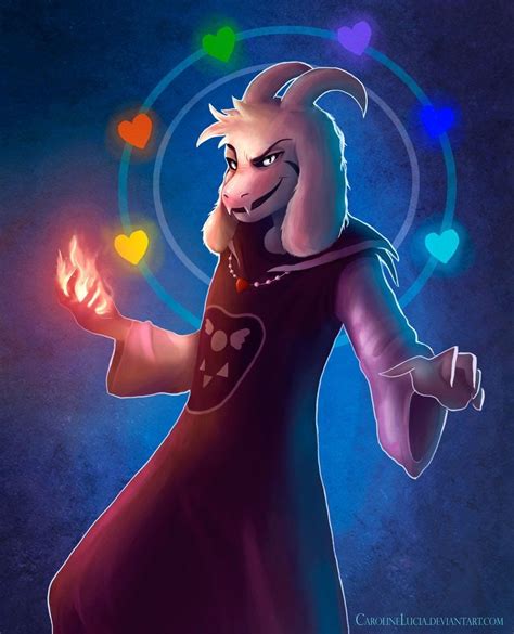 Asriel Dreemurr By Carolinelucia Rundertale