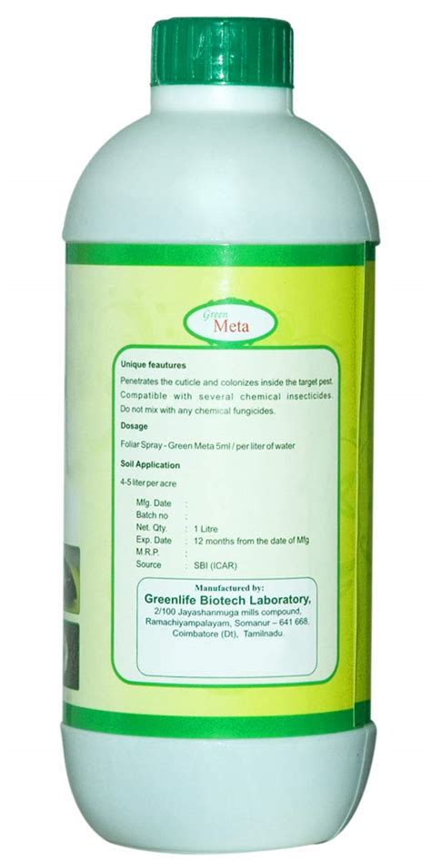 Buy Green Heal Meta Metarhizium Anisopliae Bio Insecticide