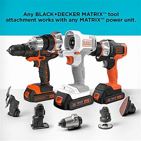 BLACK DECKER Matrix Jig Saw Attachment For Cordless Drill BDCMTJS