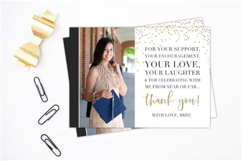 Graduation Thank You Card 10 Examples How To Create