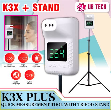 K X Plus Handsfree Temperature Quick Measurement Tool Thermometer With