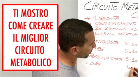 Circuito Metabolico Brucia Grassi A Corpo Libero Ti Spiego A