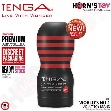 Tenga Original Vacuum Cup Strong Hard 15th Renewal Sex Toy For Men