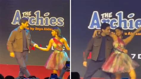 Suhana Khan Dances With Rumoured Boyfriend Agastya Nanda At The Archies