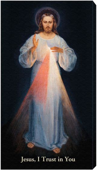 Vilnius Divine Mercy 10 X 18 Canvas Print