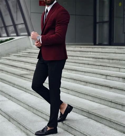 Maroon Blazer Matching Shirt And Pant Ideas Maroon Blazer Combination