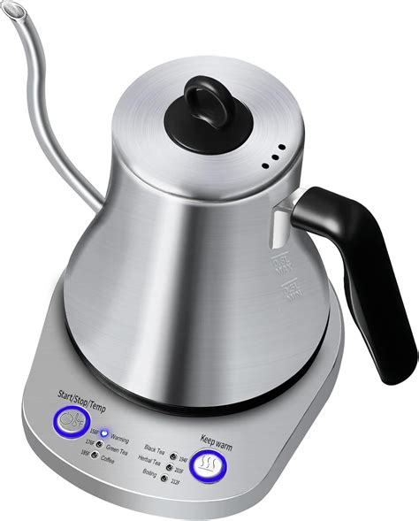 Buy Homtone Gooseneck Electric Kettle Coffee Pour Over Kettle Temp Control Tea Kettle