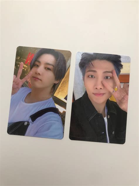 BTS Jungkook RM Butter POB Photocard Official Hobbies Toys