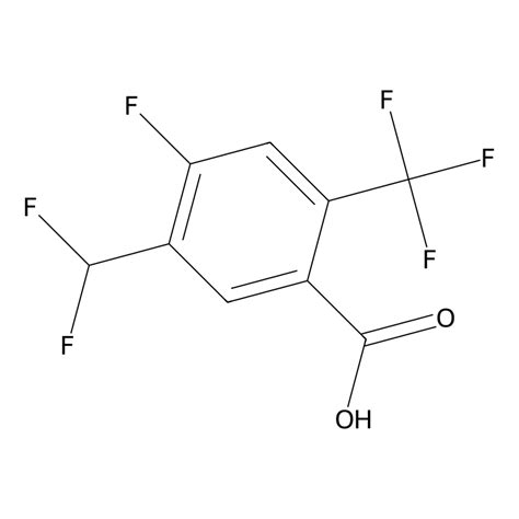 Buy 5 Difluoromethyl 4 Fluoro 2 Trifluoromethyl Benzoic Acid