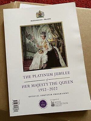 Platinum Jubilee Souvenir Programme Her Majesty Queen